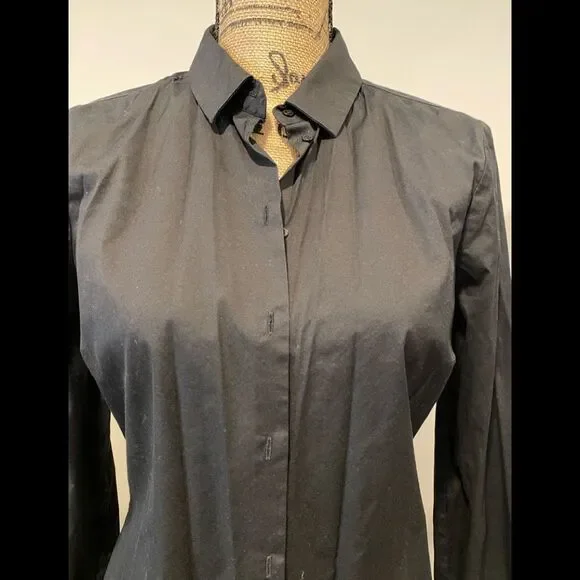 Zara black classic shirt - Picture 2 of 2
